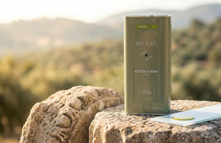 oliwa z oliwek puszka Nileas