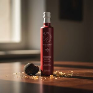 Butelka 500 ml Greckiej Oliwy z Oliwek Extra Virgin Amazona