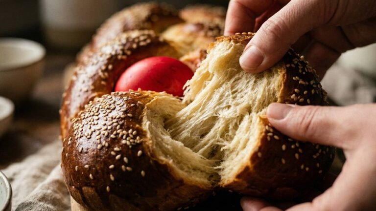 Monografia kulinarna, historyczna i technologiczna greckiego chleba wielkanocnego