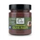 Słoik pasty z oliwek Kalamata Elies Olive Press z danymi producenta