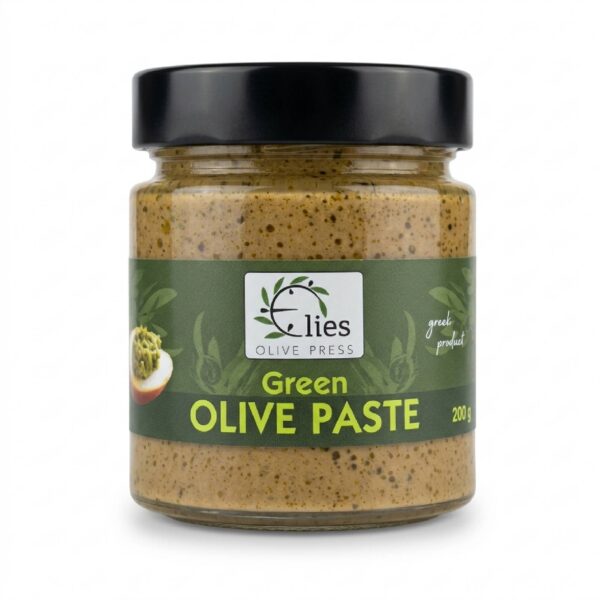 pasta z zielonych oliwek Pasta z zielonych oliwek Elies Olive Press w słoiku 200 g
